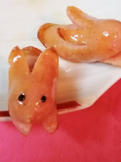 飛び出しそうなウインナーうさぎ-レシピのメイン写真