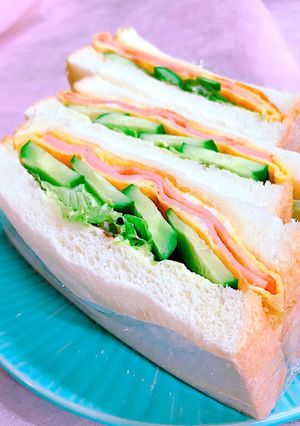 朝食に！ベーコン玉子のサンドイッチ-レシピのメイン写真