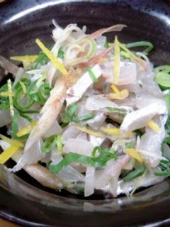 太刀魚のたたき-レシピのメイン写真