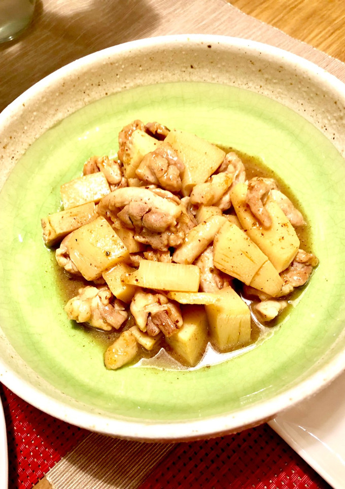 簡単！鶏肉と筍の煮物(^｡^)-レシピのメイン写真