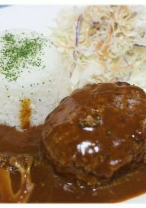 とろりんチーズのデミグラハンバーグ-レシピのメイン写真