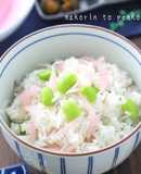 簡単！新生姜と釜揚げしらすの混ぜご飯