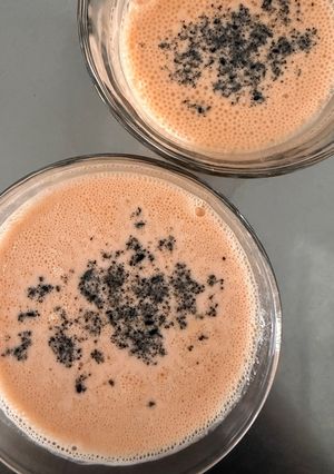 【スムージー】プロテイン入⭐︎人参ヨーグルト-レシピのメイン写真