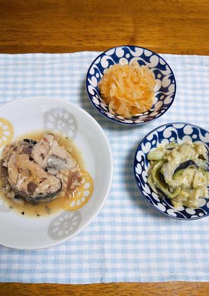 さば水煮缶　トッピング２種【3-1】-レシピのメイン写真