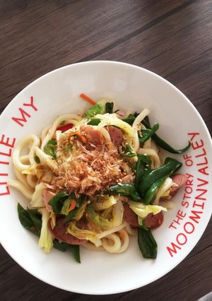 和風焼きうどん-レシピのメイン写真