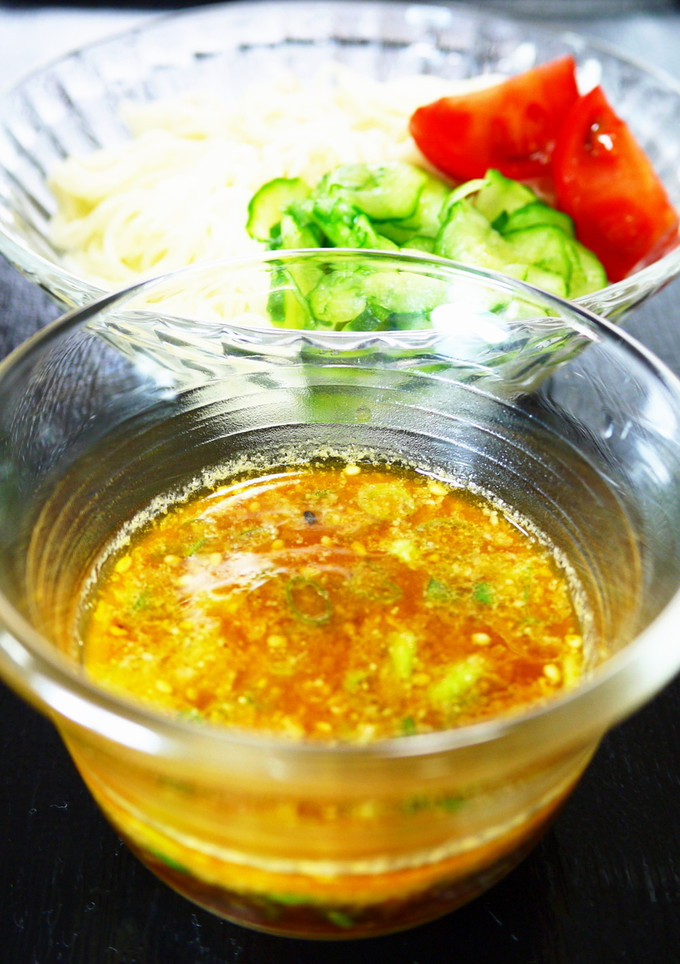 よだれ鶏のたれをアレンジ！七夕☆そうめん-レシピのメイン写真