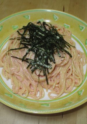我が家のたらこたっぷりタラコスパゲティ♡-レシピのメイン写真