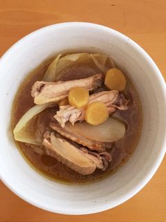 冷え性さんに!鶏玉ねぎの養生スープ-レシピのメイン写真