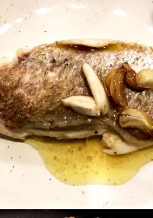 時短…鯛のオリーブオイル焼き-レシピのメイン写真
