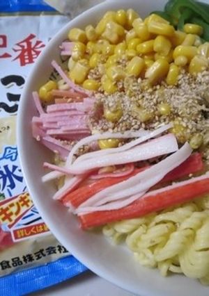 冷やし塩とんこつラーメン-レシピのメイン写真