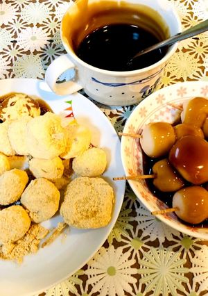 子供と作る お月見だんご-レシピのメイン写真