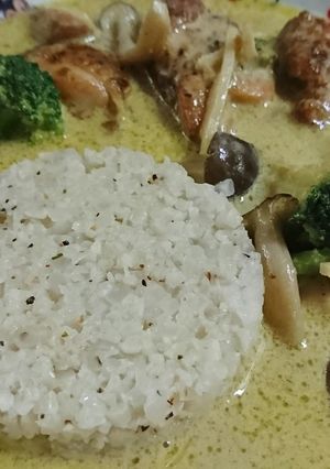 低糖質グリーンカレー糖質9g 糖質制限-レシピのメイン写真