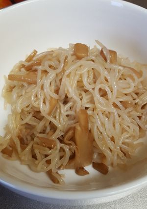 しらたきメンマ炒め-レシピのメイン写真