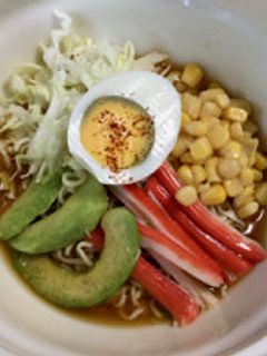 サッポロ一番@みそサラダ冷ラーメン-レシピのメイン写真