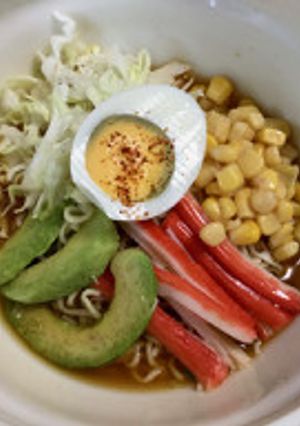 サッポロ一番@みそサラダ冷ラーメン-レシピのメイン写真
