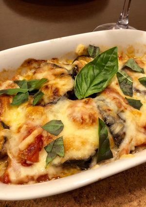 ナスとトマトのマヨチーズ焼き-レシピのメイン写真