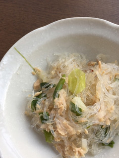 レンジで、ツナと春雨のキンピラ風-レシピのメイン写真