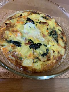 オーブンにお任せ♡具沢山簡単オムレツ副菜-レシピのメイン写真