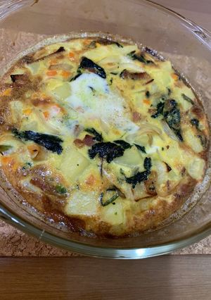 オーブンにお任せ♡具沢山簡単オムレツ副菜-レシピのメイン写真
