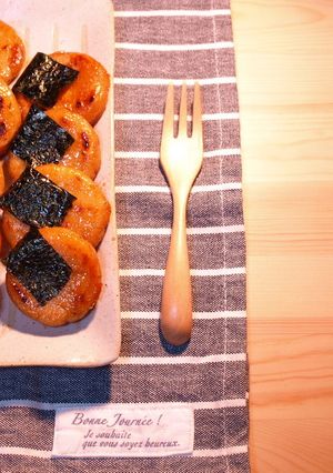 もっちもちおからの磯辺焼き-レシピのメイン写真