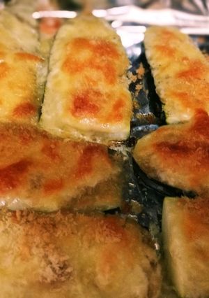 おつまみお弁当ズッキーニのマヨチーズ焼き-レシピのメイン写真