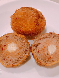 ライスコロッケ?チーズinライスメンチ!-レシピのメイン写真