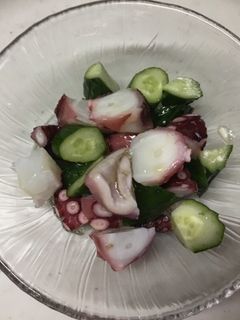 たこときゅうりの和え物-レシピのメイン写真