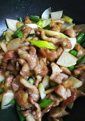 豚肩ロースの炒め物-レシピのメイン写真