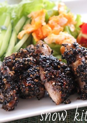 かんたん酢1本で!鶏肉のゴマ照り焼き-レシピのメイン写真
