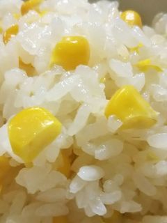 とうもろこしごはん(生とうもろこし使用-レシピのメイン写真