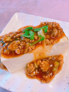 焼いてないけど、麻婆風 豆腐ステーキ✨-レシピのメイン写真