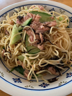 和風冷製パスタ-レシピのメイン写真