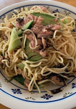 和風冷製パスタ-レシピのメイン写真