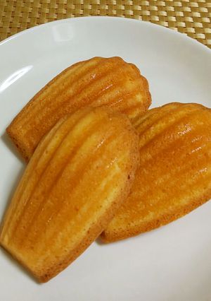 ★美味しい＊ハチミツ入りマドレーヌ＊♪-レシピのメイン写真