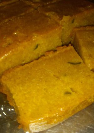 HBで簡単！しっとりかぼちゃケーキ-レシピのメイン写真
