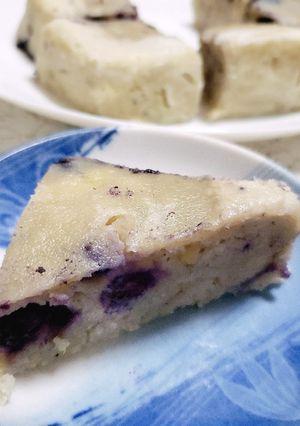 超簡単!米粉HMでレンチンバナナ蒸しパン-レシピのメイン写真