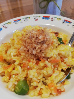梅干しと鮭の和風チャーハン-レシピのメイン写真