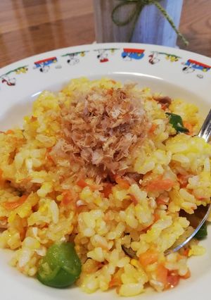梅干しと鮭の和風チャーハン-レシピのメイン写真