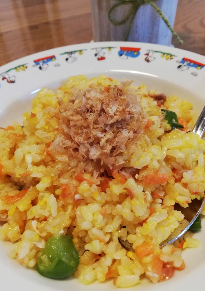 梅干しと鮭の和風チャーハン-レシピのメイン写真