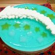 七夕ゼリーとレアチーズのケーキ☆