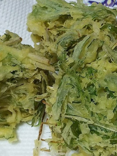 水菜のかき揚げ-レシピのメイン写真