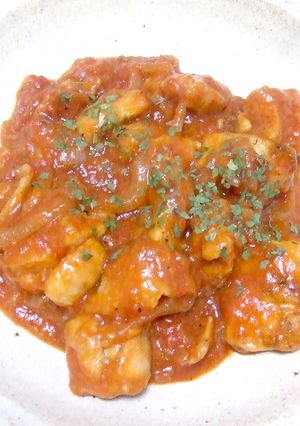 鶏もも肉のローマ風-レシピのメイン写真