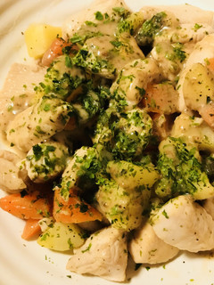 胡麻ドレッシングでいただく鶏肉の温サラダ-レシピのメイン写真