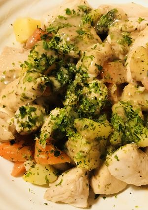 胡麻ドレッシングでいただく鶏肉の温サラダ-レシピのメイン写真