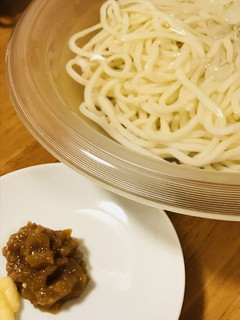 冷やしうどん●梅肉とあわせてサッパリと-レシピのメイン写真
