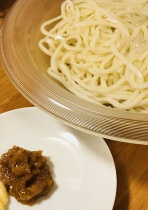冷やしうどん●梅肉とあわせてサッパリと-レシピのメイン写真