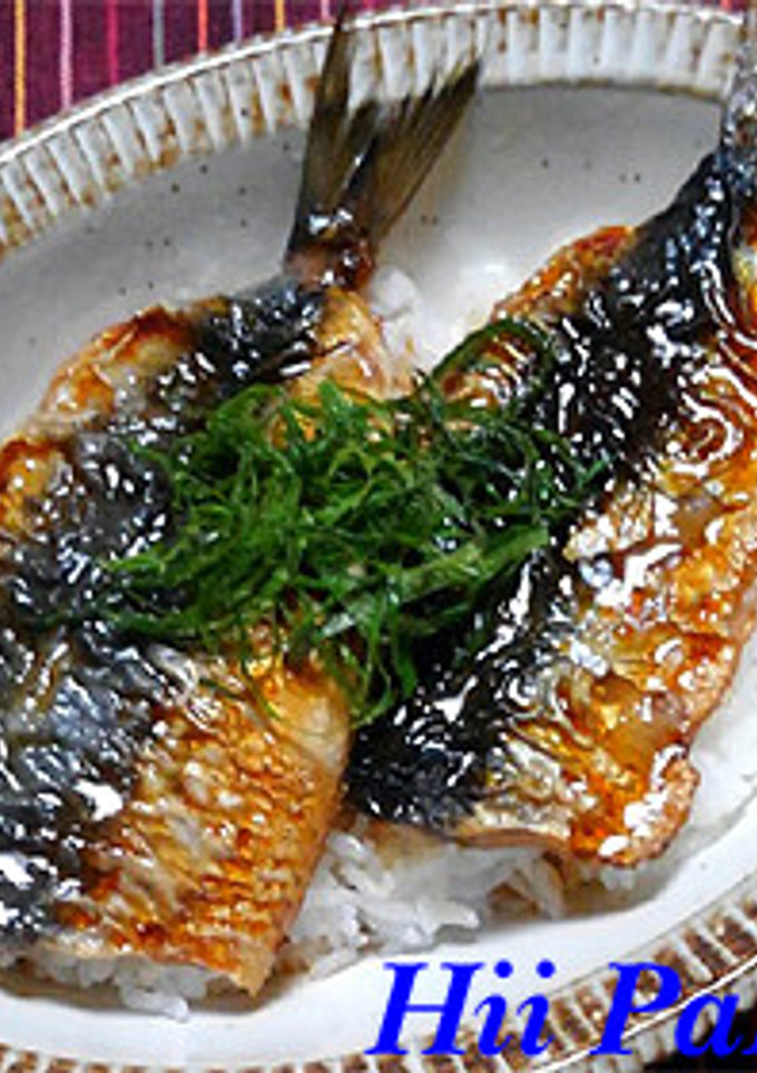 イワシの蒲焼き(丼)-レシピのメイン写真