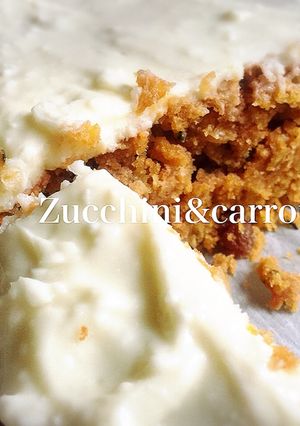 ズッキーニキャロットケーキ-レシピのメイン写真