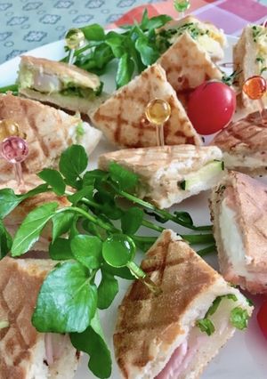 ホットサンドイッチ-レシピのメイン写真
