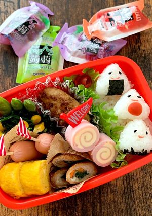 こにぎり弁当＊ちょこんとのっけ弁-レシピのメイン写真